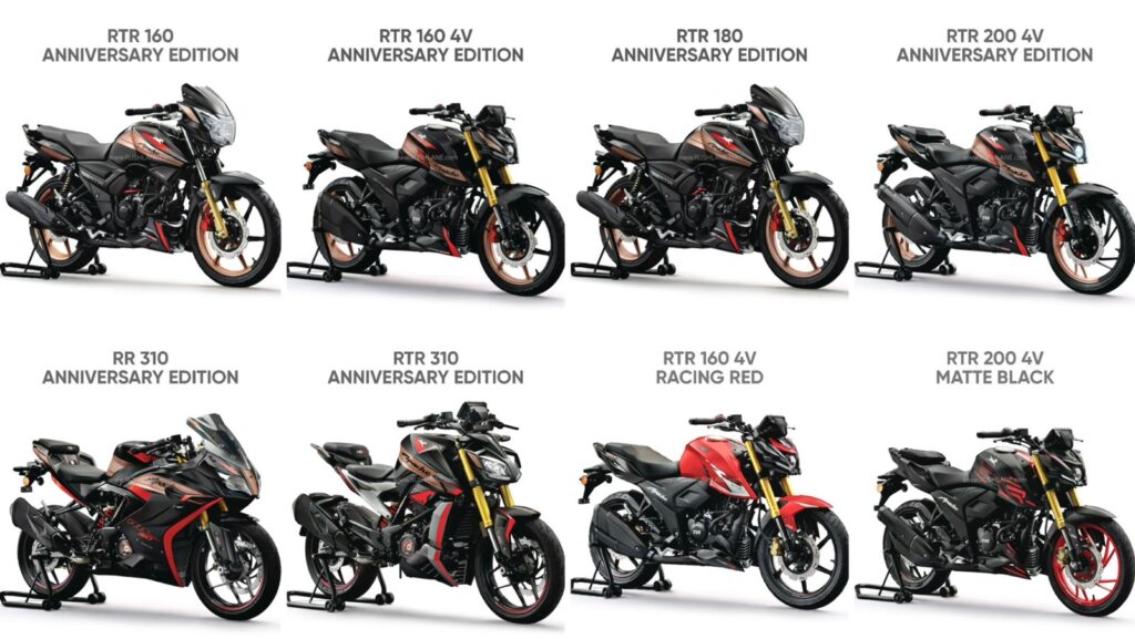Tvs Roars Into 20 Years: Limited Edition Apache Motorcycles Unveiled 1 Limited Edition Apache